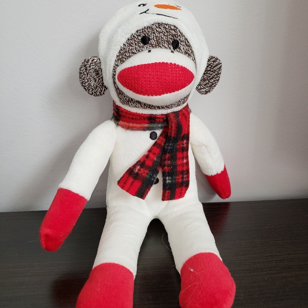 Crocheted Monkey Toy